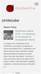 Mobile Screenshot of circlecube.com